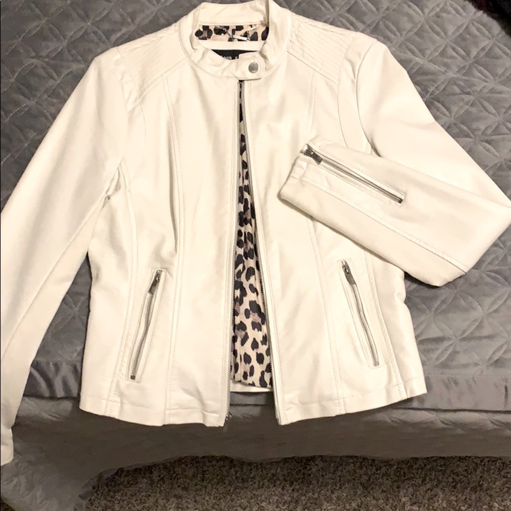 Black Rivot Faux Leather jacket